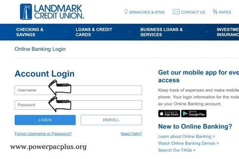 www.landmarkcreditunion/login|landmark credit union personal banking.